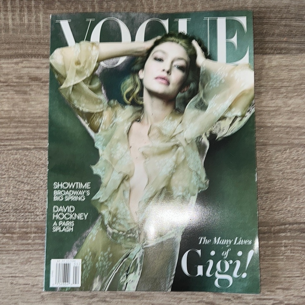 Vogue Magazine Cover with Gigi
